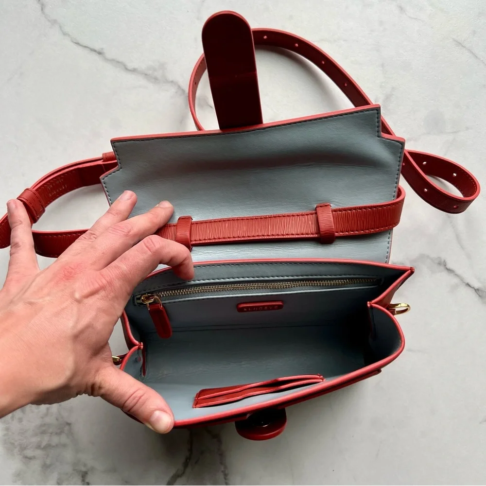 NWOT Senreve | Aria Belt Bag in Vegan Terra - Canyon - Picture 9 of 15